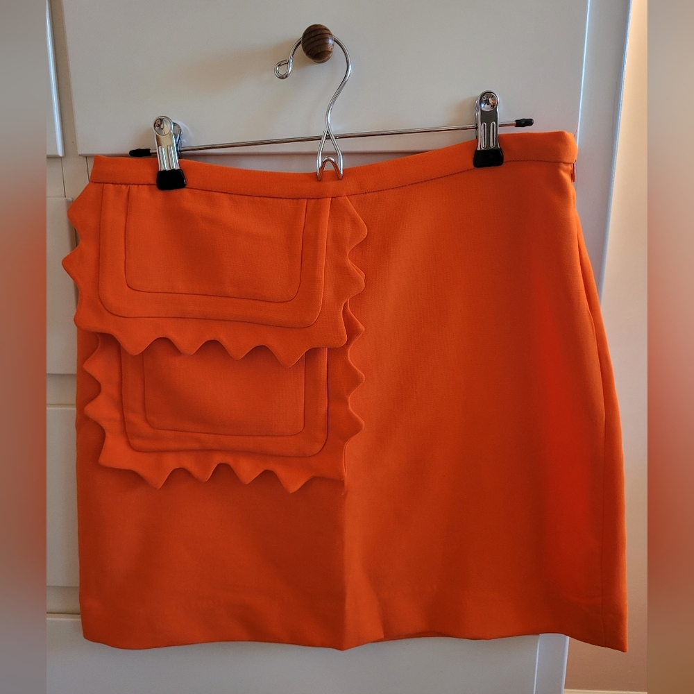 Victoria Beckham for Target orange skirt size M